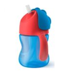 Philips Avent SCF796/01 Bendy Straw Cup 9m+ Κύπελλο με καλαμάκι, χρώμα μπλε, 200ml