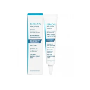 Ducray Keracnyl Stop Care Drying Gel Oily And Blemish-Prone Skin 10ml