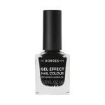 Korres Gel Effect Nail Colour No.100 Black Βερνίκι Νυχιών, 11ml