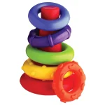 PlayGro Sort And Stack Tower Πύργος με Κρίκους 12m+, 1σετ - Image 2