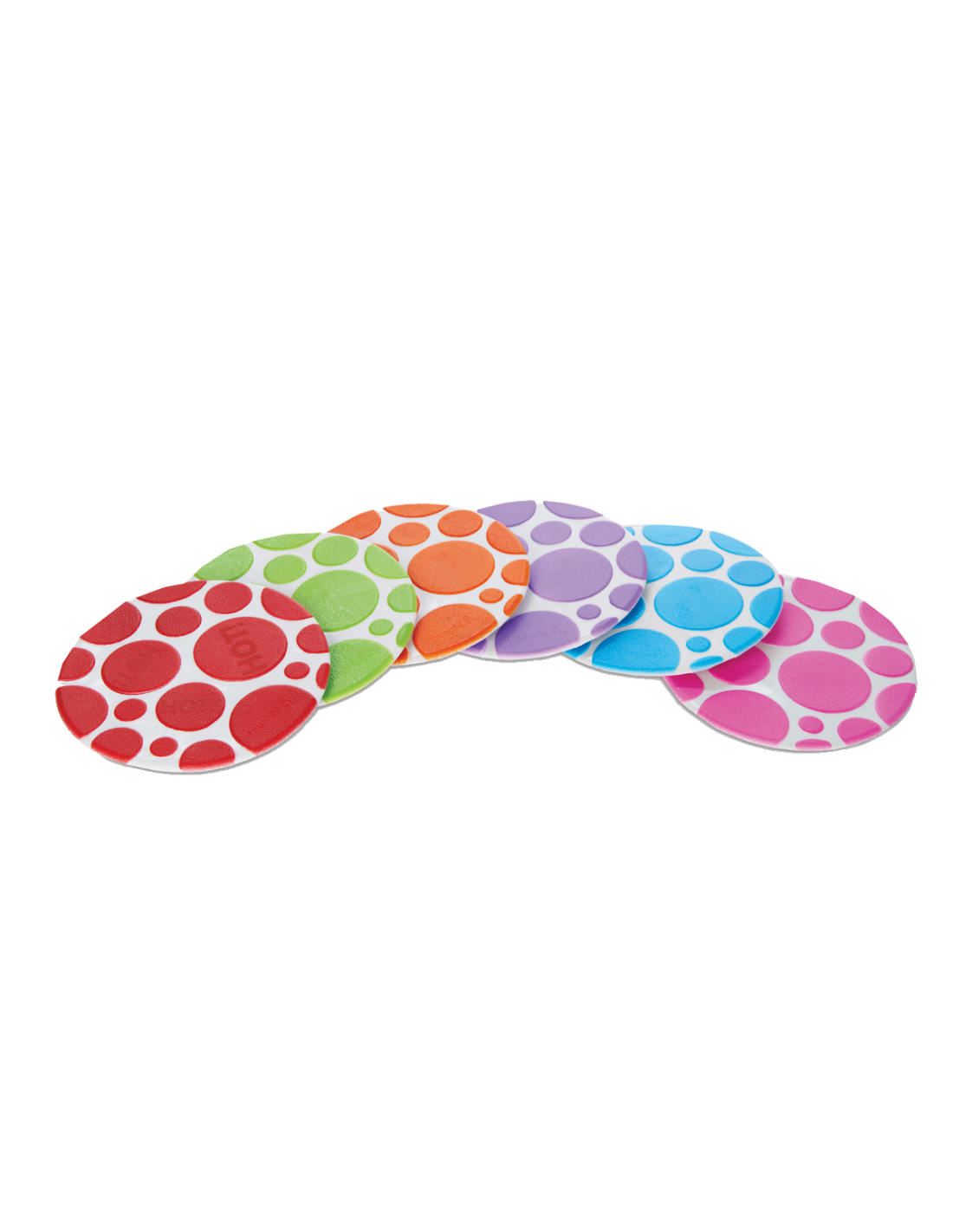 1 Munchkin Grippy Dots Ταπέτα Μπάνιου 36m+, 6τεμ - Image 1