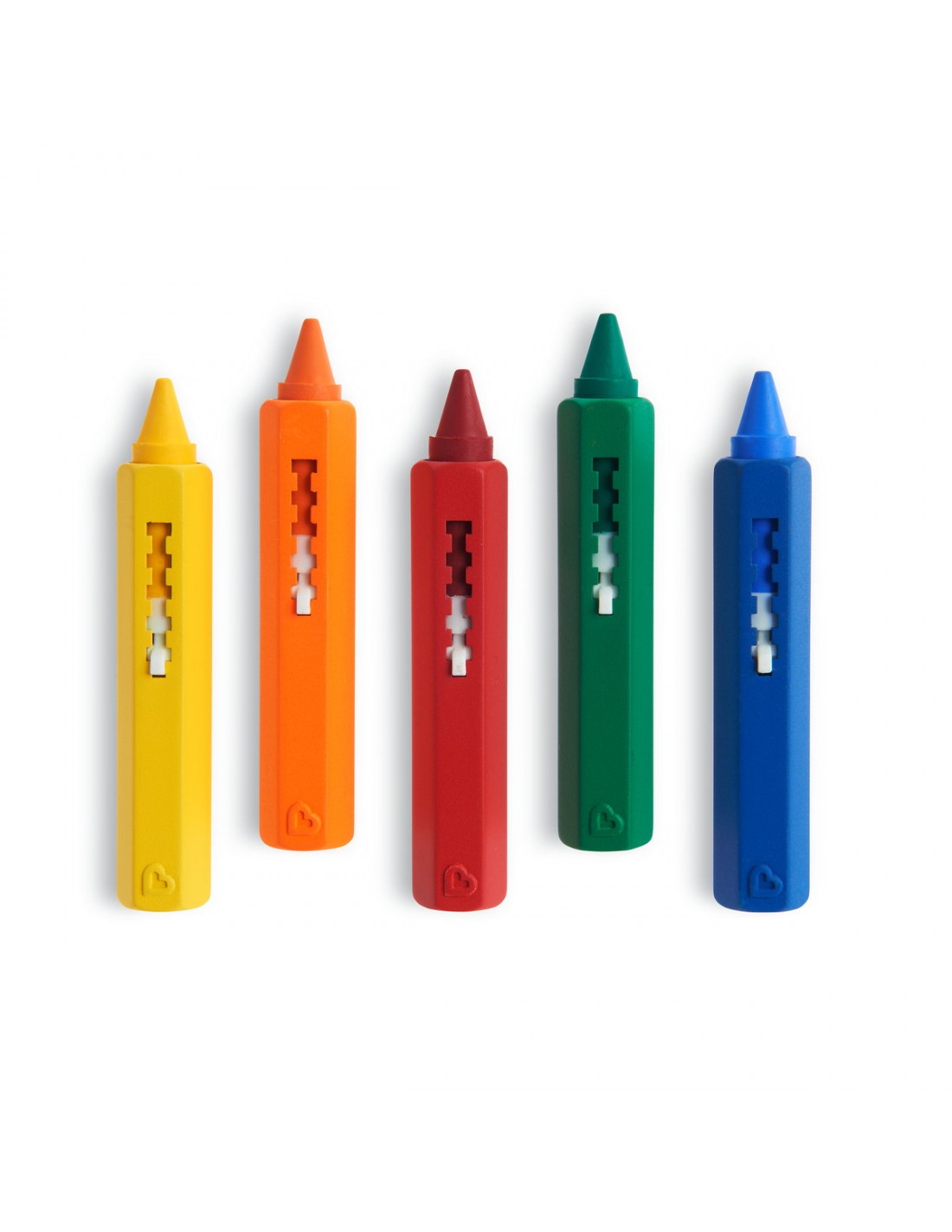 1 Munchkin Bath Time Crayons Πλενόμενους Μαρκαδόρους Μπάνιου, 5τεμ - Image 1