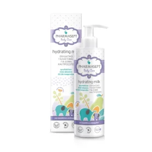 Pharmasept Hydrating Milk Βρεφικό Ενυδατικό Γαλάκτωμα με Φυτικά Έλαια Για Σώμα Και Πρόσωπο, 250ml