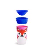 Munchkin Miracle 360° Wildlove Sippy Cup Εκπαιδευτικό Ποτηράκι, 266ml - Image 4