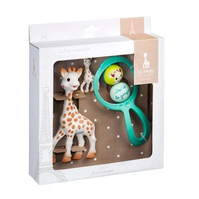 55 Sophie La Girafe- Σόφι η καμηλοπάρδαλη Σετ δώρου "Μια φορά και ένα καιρό..." - Image 1
