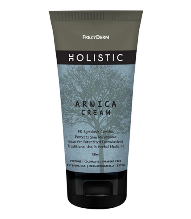 55555 Frezyderm Holistic Arnica Cream Κρέμα Άρνικας για Πρόσωπο & Σώμα που Ανακουφίζει Τραυματισμούς & Μυϊκή Καταπόνηση, 50ml - Image 1