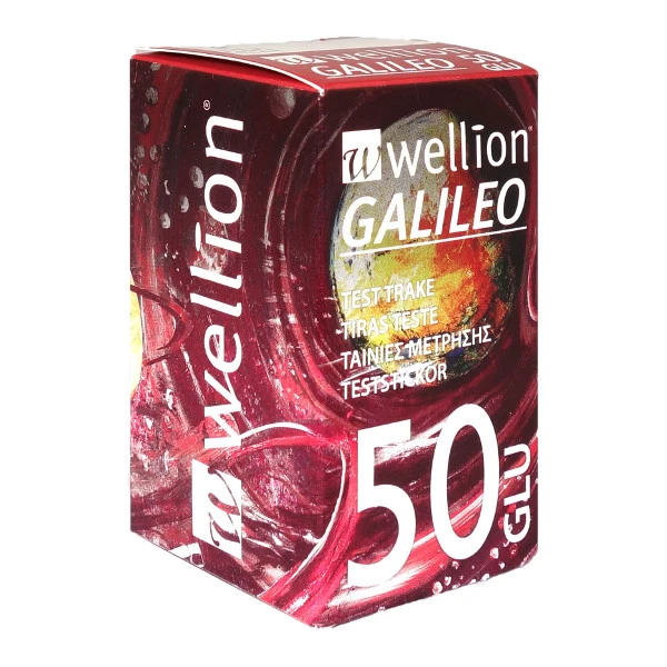 77 Wellion Galileo Ταινίες Μέτρησης Σακχάρου, 50 Ταινίες - Image 1