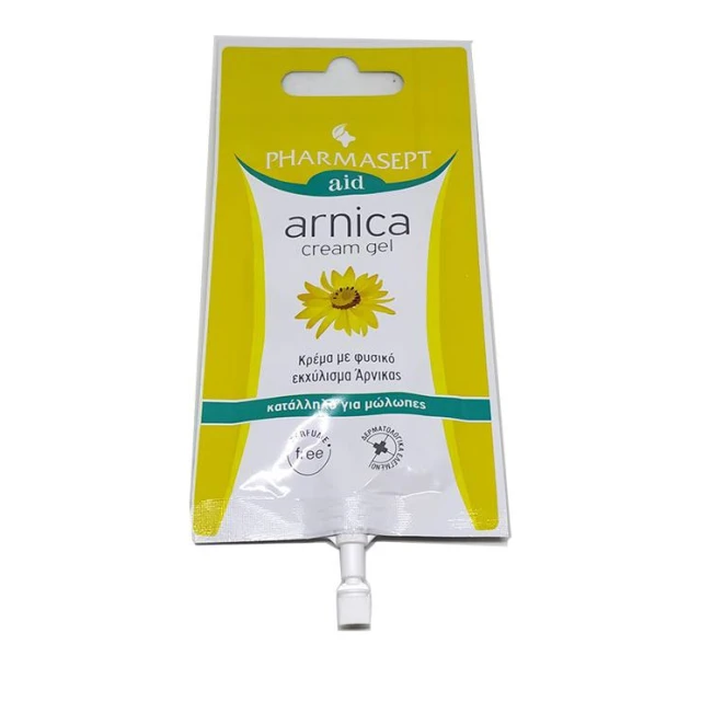 777 Pharmasept Aid Arnica Cream Gel Κρέμα με Φυσικό Εκχύλισμα Άρνικας Κατάλληλη για Μώλωπες, 15ml - Image 1