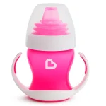 Munchkin Gentle First Cup Εκπαιδευτικό Ποτήρι για τη Μετάβαση από το Μπουκάλι στο Ποτήρι, 118ml