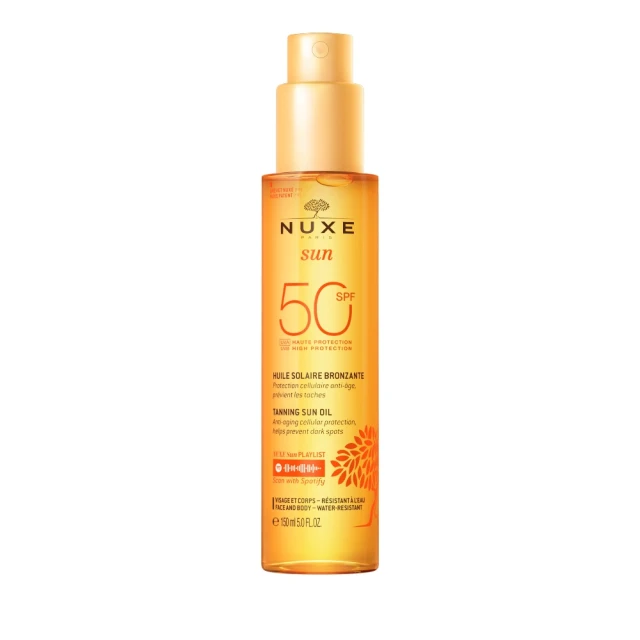 50 Nuxe Sun Tanning Oil SPF50 Spray 150ml - Image 1