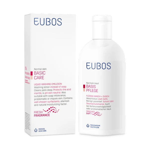 200 Eubos Liquid Washing Emulsion Red,200ml - Image 1