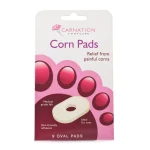CARNATION Corn Pads Προστατευτικά για τα Δάκτυλα των Ποδιών που Αποτρέπουν την Άσκηση Πίεσης 9 τεμάχια