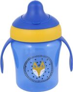 Suavinex Εκπαιδευτικό Κύπελλο Learning cup 4+ Blue -Hello Fox-200ml
