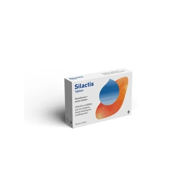 222 Epsilon Health Silactis Fast Συμπλήρωμα Διατροφής Για Την Ανακούφιση Του Φουσκώματος, 20tabs - Image 1