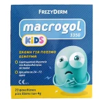 Frezyderm Macrogol Kids (3350) Σκόνη για Συμπτωματική Θεραπεία Δυσκοιλιότητας σε Παιδιά, 20x4gr