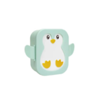 YUKO.B: Δοχείο φαγητού με χώρισμα/ Snack box Penguin Mint - Image 3