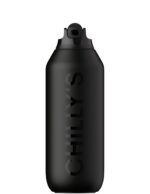CHILLY'S Bottle Series 2 Sport, Μπουκάλι- Θερμός, Abyss Black - 500ml - Image 2