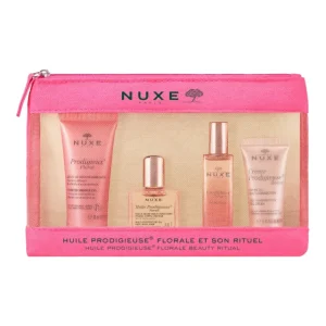 Nuxe Promo Prodigieuse Florale Travel Kit Αρωματικό Σετ με Αφρόλουτρο 30ml, Ξηρό Λάδι 10ml, Άρωμα 15ml & Κρέμα Τζελ 15ml