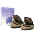 Scholl Foldable Pocket Ballerina-Grey-size 37-38