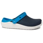 Crocs Παντόφλες Literide Clog K 205964 Navy/White - Image 2