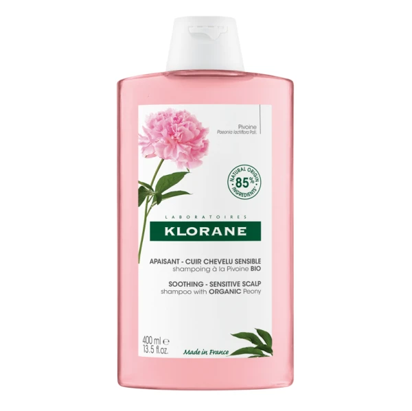 1 Klorane Pivoine Σαμπουάν για το Ευαίθητο & Ερεθισμένο Τριχωτό 400ml - Image 1