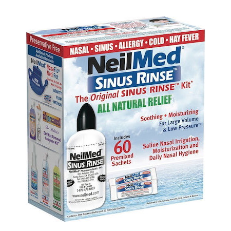 λ NeilMed Sinus Rinse Original Kit, 1 συσκευασία + 60 φακελάκια - Image 1