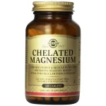 Solgar Chelated Magnesium 100mg Συμπλήρωμα Διατροφής με Χηλικό Μαγνήσιο για Ομαλή Λειτουργία της Καρδιάς & των Μυών, 100tabs
