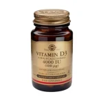 Solgar Vitamin D3 4000 IU (100μg) Συμπλήρωμα Διατροφής Βιταμίνης D3 με Πολλαπλά Οφέλη για τον Οργανισμό, Ιδανικό για την Υγεία των Οστών & των Αρθρώσεων, 60veg.caps