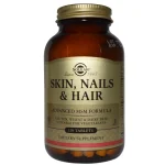 Solgar Skin, Nails & Hair Formula Φόρμουλα Πλούσια σε Βιταμίνες, Αμινοξέα & Μέταλλα για την Υγεία των Μαλλιών, του Δέρματος & των Νυχιών, 120tabs