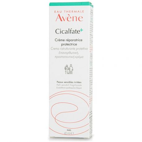 avene-cicalfate-cream-40ml-επουλωτικη Avene Cicalfate+ Repairing Protective Cream Επανορθωτική Προστατευτική Κρέμα, 40ml - Image 1
