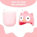 Munchkin Soft Touch Sippy Cup Παιδικό Ποτηράκι από Πλαστικό Owl 9m+ 237ml - Image 3