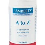 LAMBERTS A to Z Multivitamins & Minerals Πολυβιταμίνες & Μέταλλα για την Καλή Υγεία του Ανοσοποιητικού Συστήματος 60Tabs