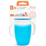 Munchkin Παιδικό Κύπελλο Miracle 360 Trainer Cup σε Μπλε Χρώμα 6m+, 207ml