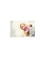 Matchstick Monkey Mini Monkey Teether- Κρίκος Οδοντοφυΐας Ροζ 0 + μηνών - Image 4