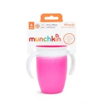 Munchkin Miracle 360 Trainer Cup (6m+) Ρόζ 207ml