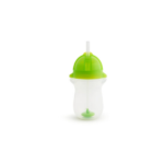 Munchkin Tip & Sip  Straw Cup 12m+ 296ml- Κύπελλο με Καλαμάκι Click Lock tall  Χρώμα Πράσινο, 1τμχ - Image 2
