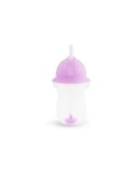Munchkin Ποτήρι με καλαμάκι Tip & Sip Cup Tall Purple 296ml