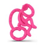 Matchstick Monkey Mini Monkey Teether- Κρίκος Οδοντοφυΐας Ροζ 0 + μηνών - Image 2