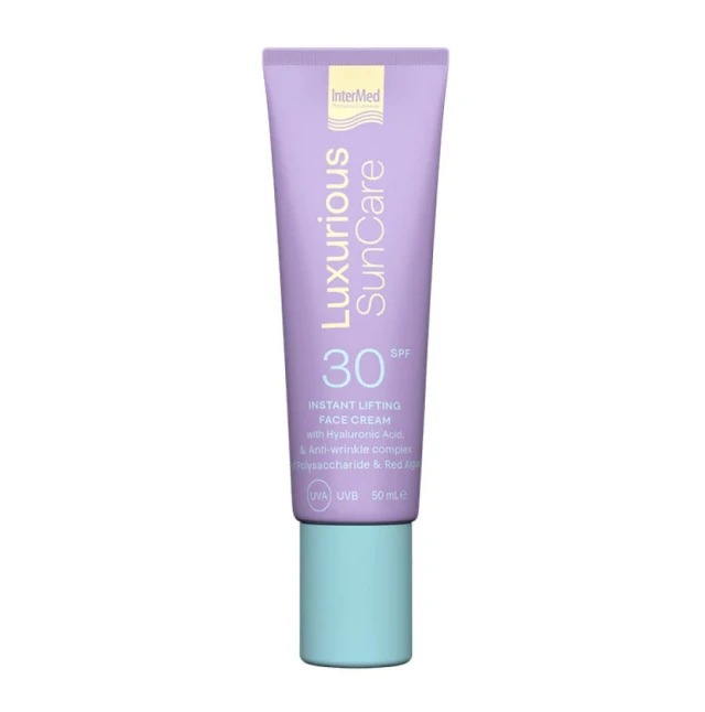 00 Intermed Luxurious Anti-Αgeing Sunscreen Eye Cream SPF30 Αντηλιακή Αντιγηραντική Κρέμα Ματιών, 15ml - Image 1