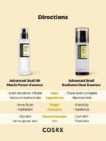 COSRX Advanced Snail Radiance Dual Essence – Ενυδατικό essence με σαλιγκάρι κ νιασιναμίδη - Image 11