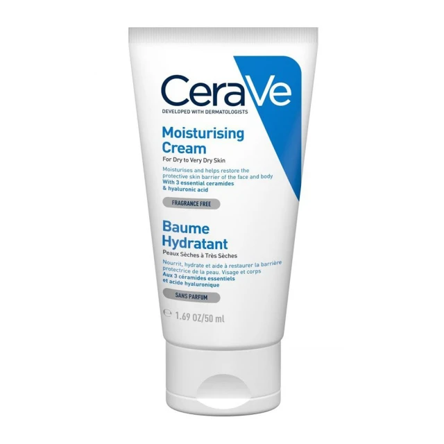 66 Cerave Moisturizing Cream Ενυδατική Κρέμα για Ξηρό/Πολύ Ξηρό Δέρμα, 50ml - Image 1