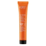 Korff Sun Secret Uniforming Face Fluid Ενυδατική Αντηλιακή Κρέμα Προσώπου Με Χρώμα 02 Dark SPF50+ 50 ml
