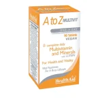 Health Aid A to Z Multivit Minerals Plus with Lutein, 90tabs