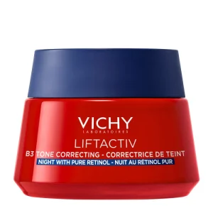 Vichy Liftactiv B3 Τone Correcting Κρέμα Νυκτός με Ρετινόλη & Νιασιναμίδη, 50ml