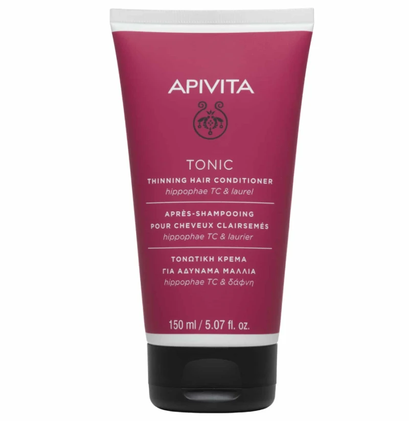 tonic Apivita Τονωτική Κρέμα για Αδύναμα Μαλλιά Hippophae TC & Δάφνη 150ml - Image 1