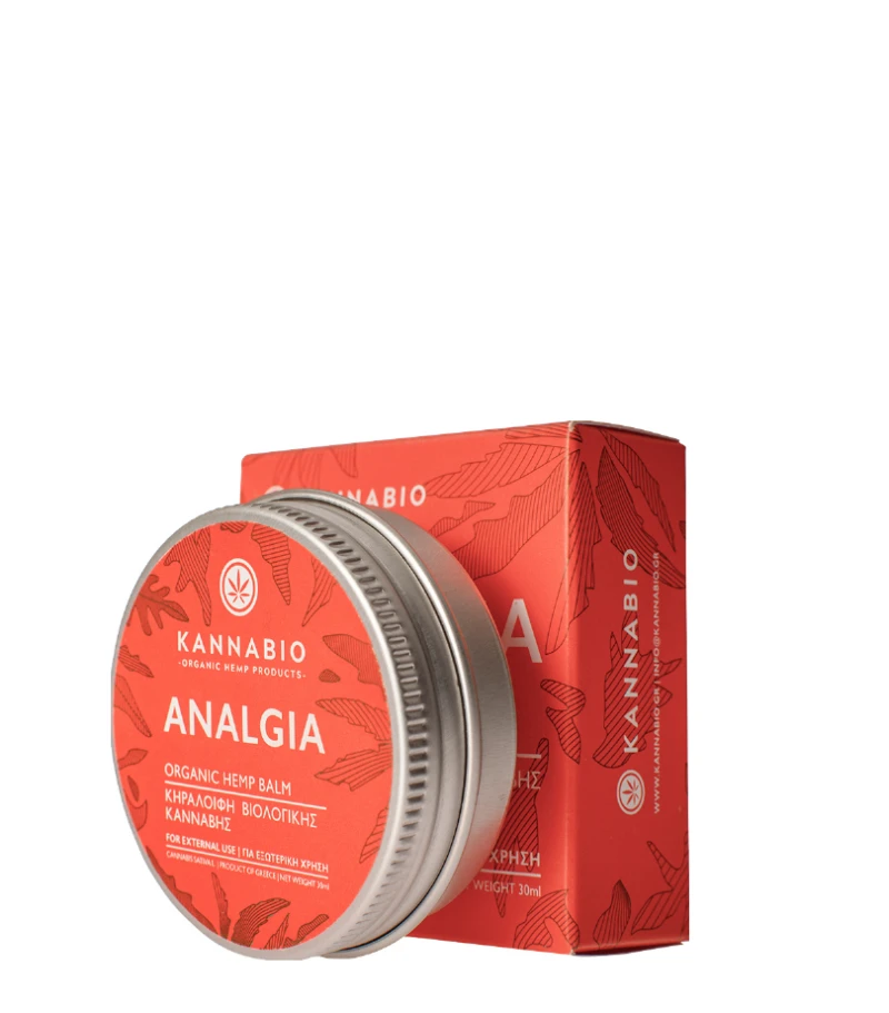 αναλγια KannaBio Κηραλοιφή Κάνναβης ANALGIA 30ml - Image 1