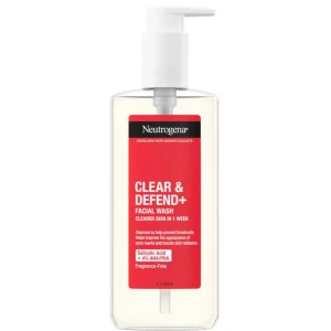 Neutrogena Clear & Defend+ Facial Wash 200ml