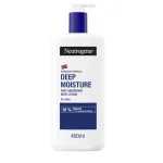 Neutrogena Deep Moisture Fast Absorbing Body Lotion Γαλάκτωμα Βαθιάς Ενυδάτωσης Άμεσης Απορρόφησης, 400ml
