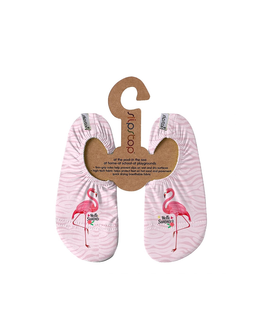 3 SlipStop Hello Flamingo , 1 Τεμάχιο - XL (33-35) - Image 1