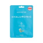 Kocostar Hyaluronic Sheet Mask Εμποτισμένη Μάσκα Προσώπου για Θρέψη & Ενυδάτωση, 25ml
